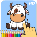 Animals coloring book