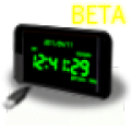 Battery Clock β
