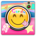 Candy Camera Sticker