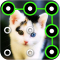 Cat Pattern Screen Lock