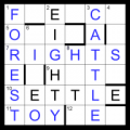 Compact Crossword