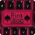 Pink Black Keyboard Theme