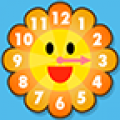 Sunflower clock