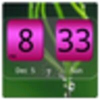 FlipClock NiceAll Pink Widget