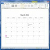 2012 12-Month Basic Calendar