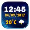 Cool Digital Clock Widget APK