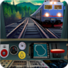 Train driving simulator